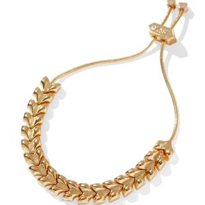 On the Mark Slider Bracelet Stella and Dot & Maya Brenner MBxSD - Gold